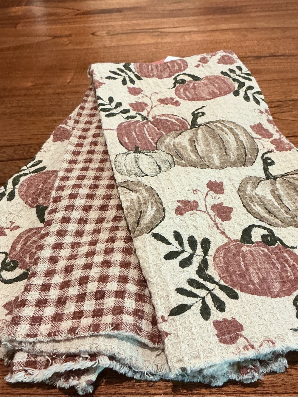 Fall Kitchen Towels - Set of 3